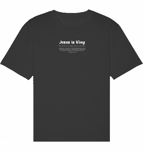 JESUS IS KING SHIRT BLACK
