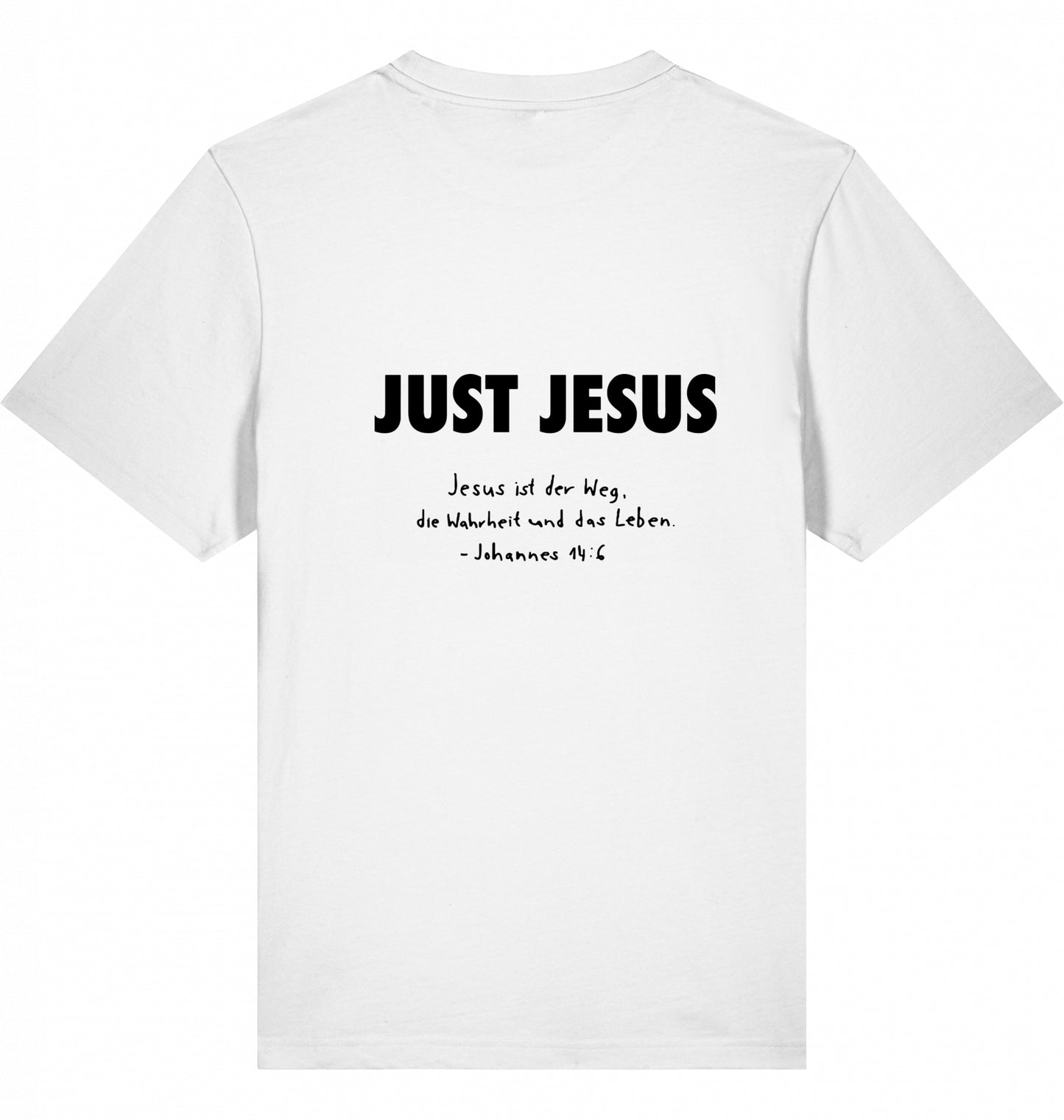 JUST JESUS TSHIRT WEIß