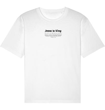 JESUS IS KING white Shirt