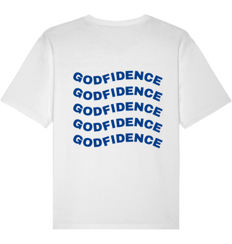 GODFIDENCE WAVE SHIRT BLAU