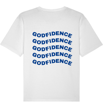 GODFIDENCE WAVE SHIRT BLAU