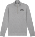 GODFIDENCE HALF ZIP GRAU