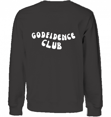 GODFIDENCE CLUB SWEATER Grau/schwarz