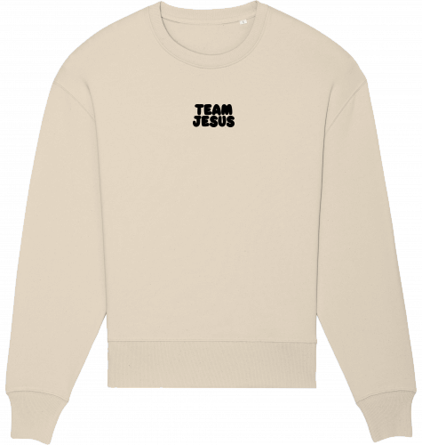 TEAM JESUS BEIGE SWEATSHIRT