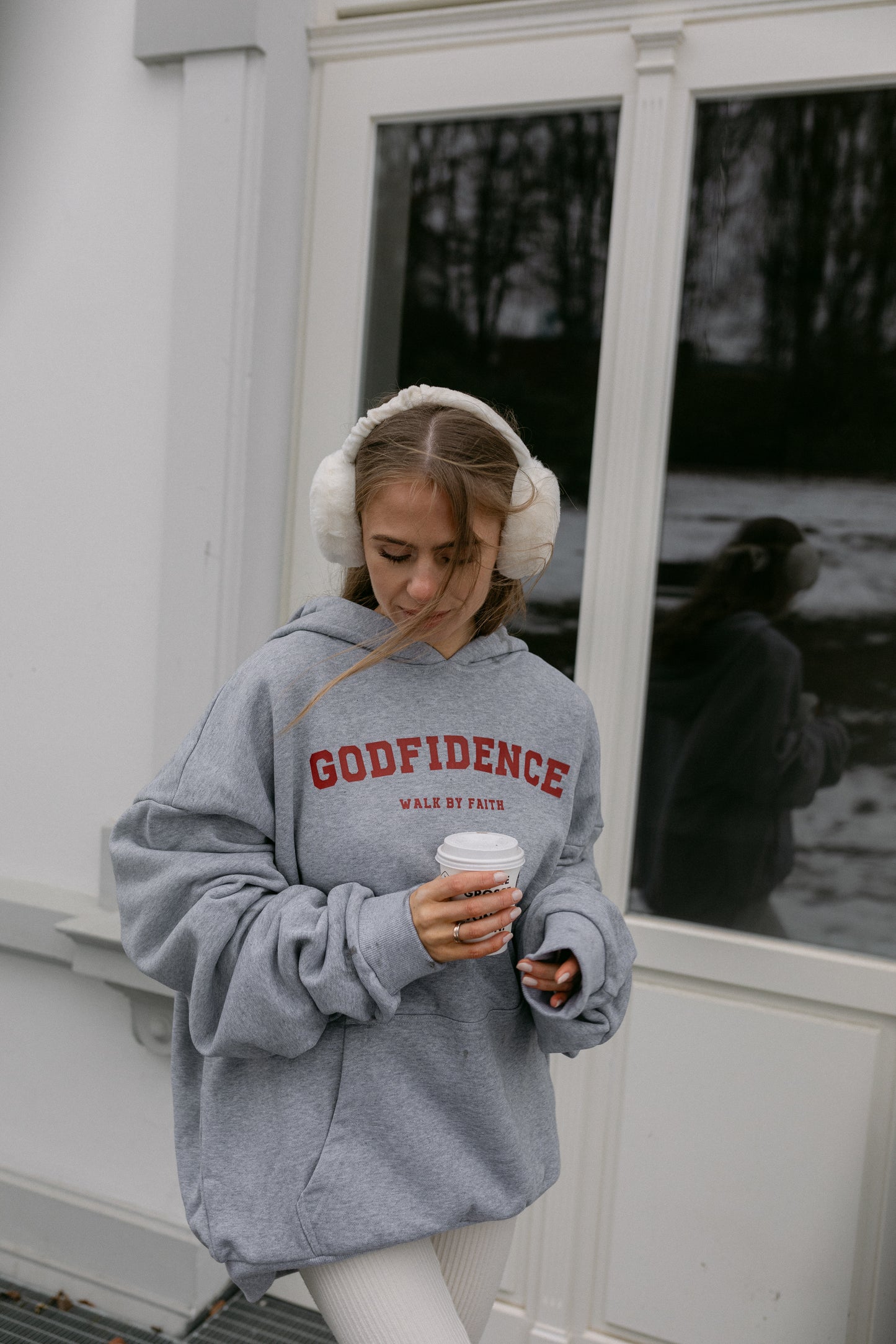 GODFIDENCE WALK BY FAITH HOODIE