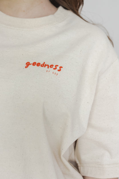 GOODNESS OF GOD BEIGE/ROT