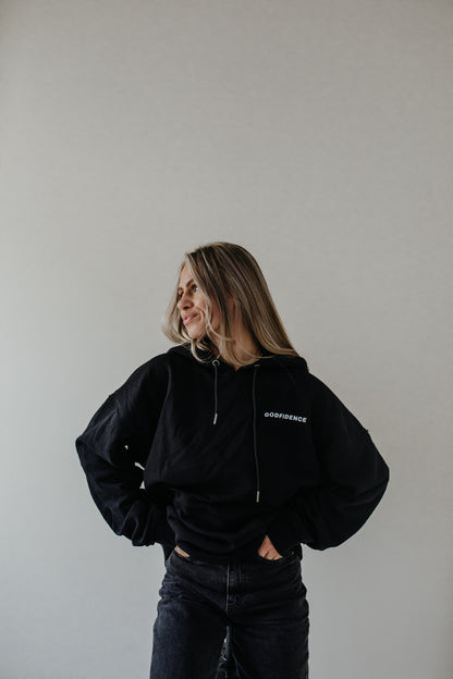 GODFIDENCE WAVE HOODIE SCHWARZ