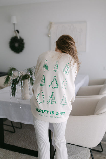 CHRIST IS BORN SWEATER