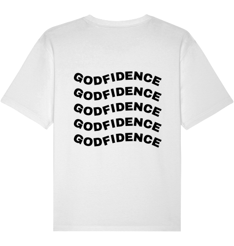 GODFIDENCE WAVE SHIRT schwarz & weiß