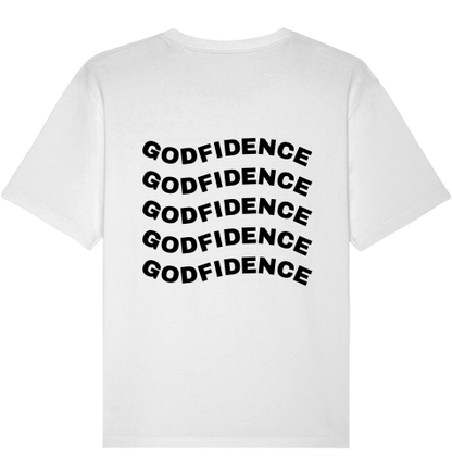 GODFIDENCE WAVE SHIRT schwarz & weiß