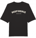 GODFIDENCE COLLEGE OVERSIZED SHIRT