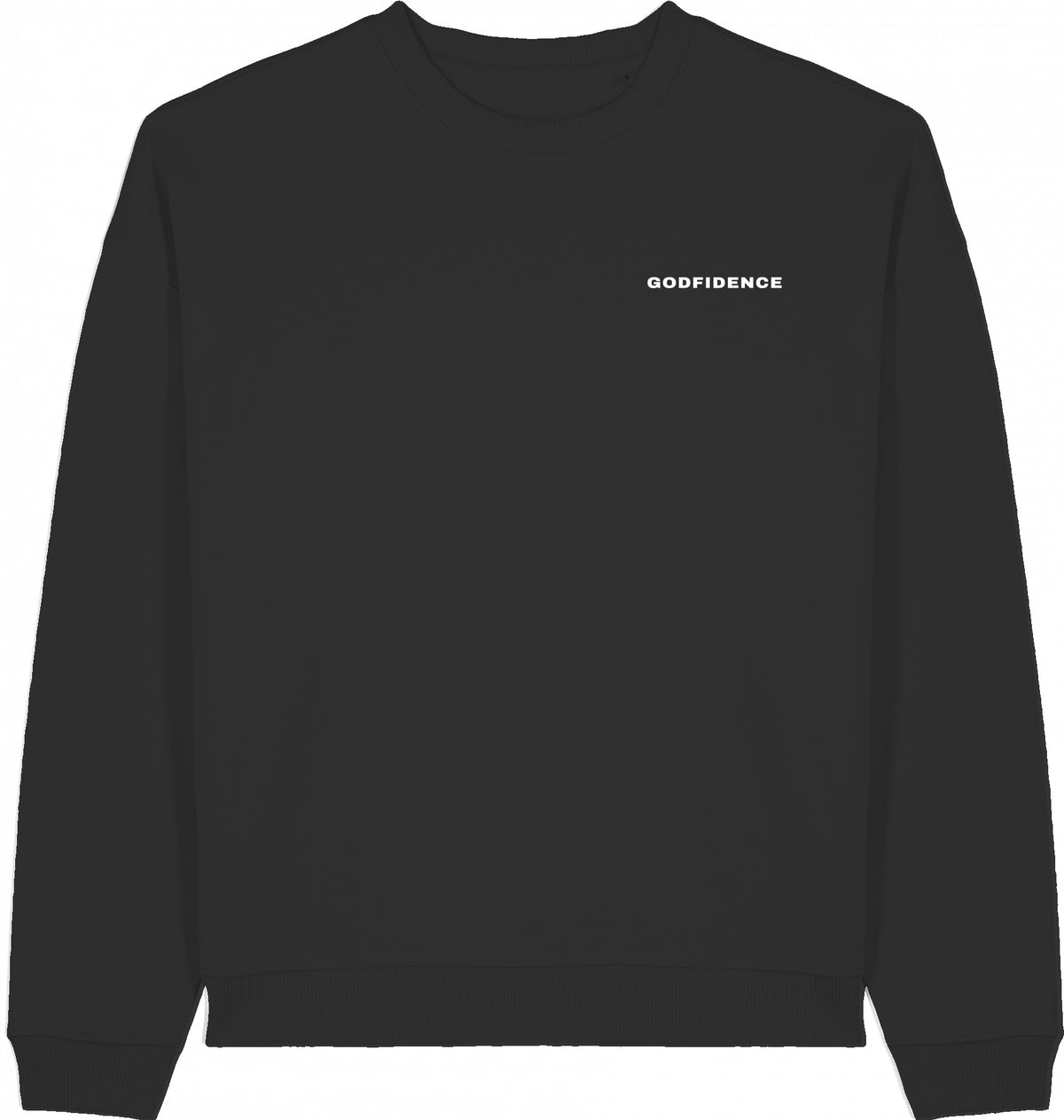 JESUS LOVES YOU Sweater schwarz