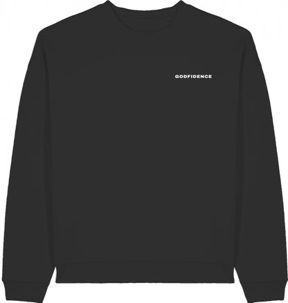 JESUS LOVES YOU Sweater schwarz