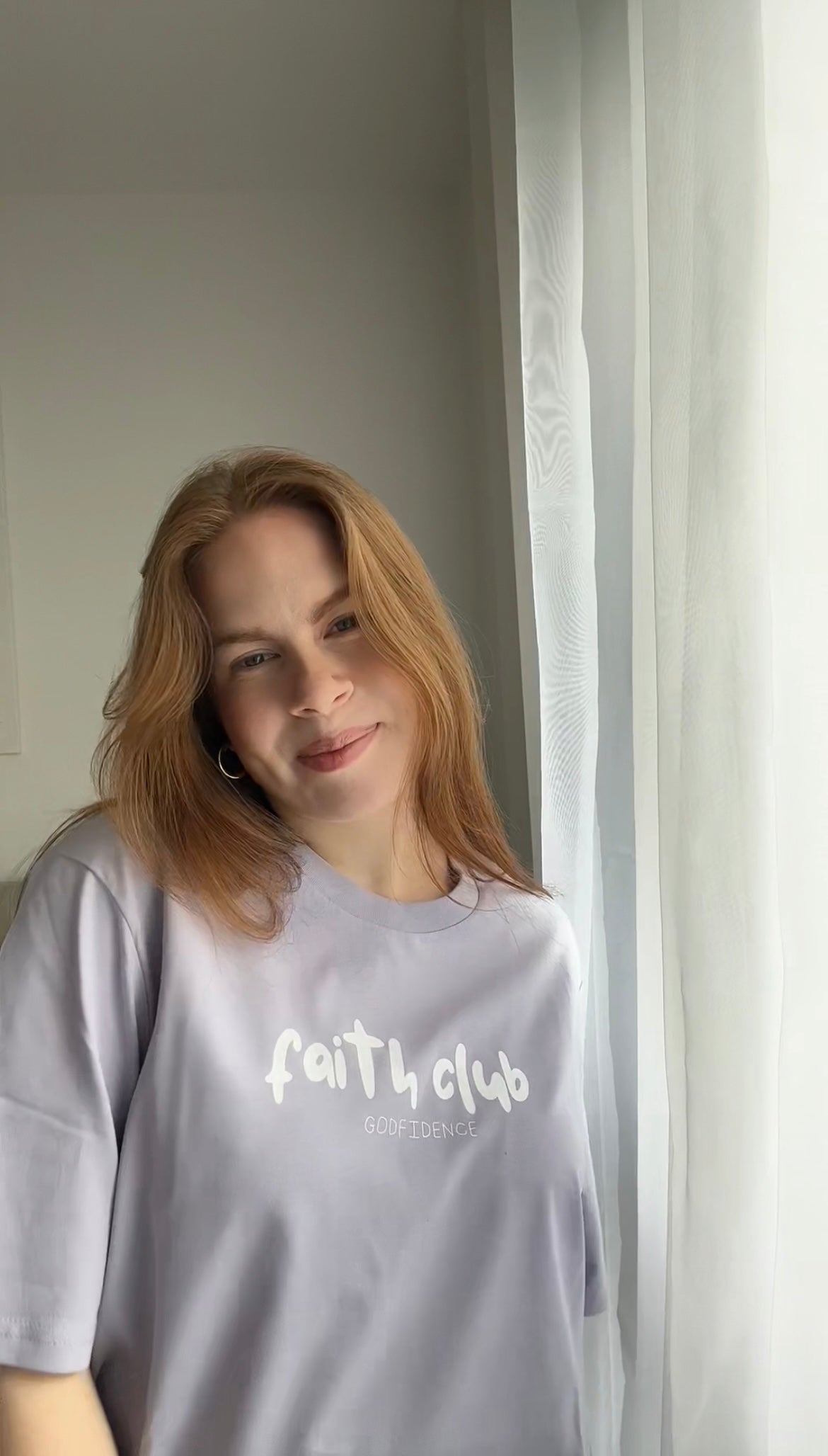 FAITH CLUB HOODIE NATURAL