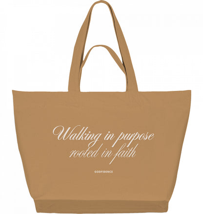Rooted - Shopping Bag latte
