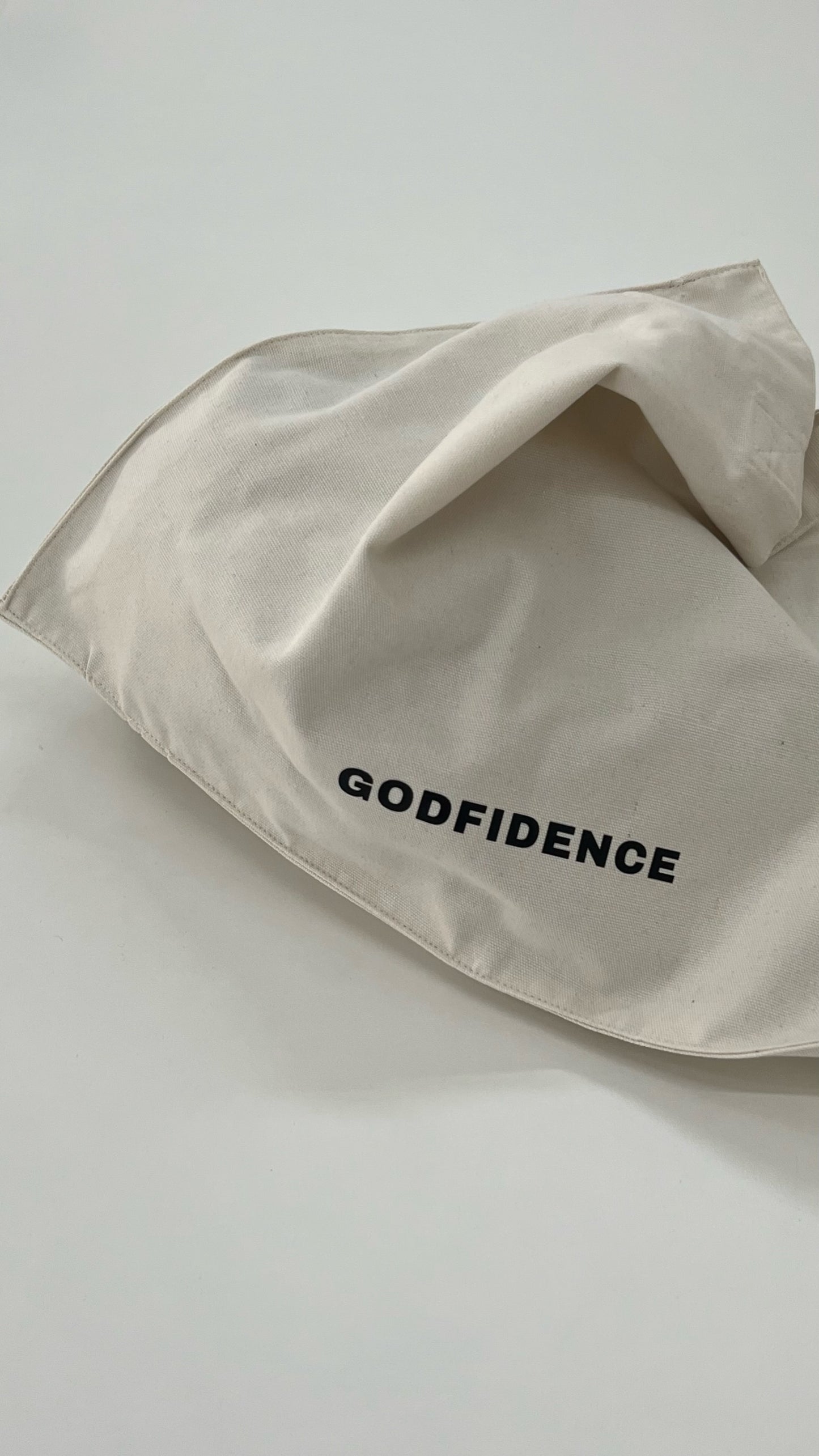 SHOPPING BAG GODFIDENCE MINIMALIST