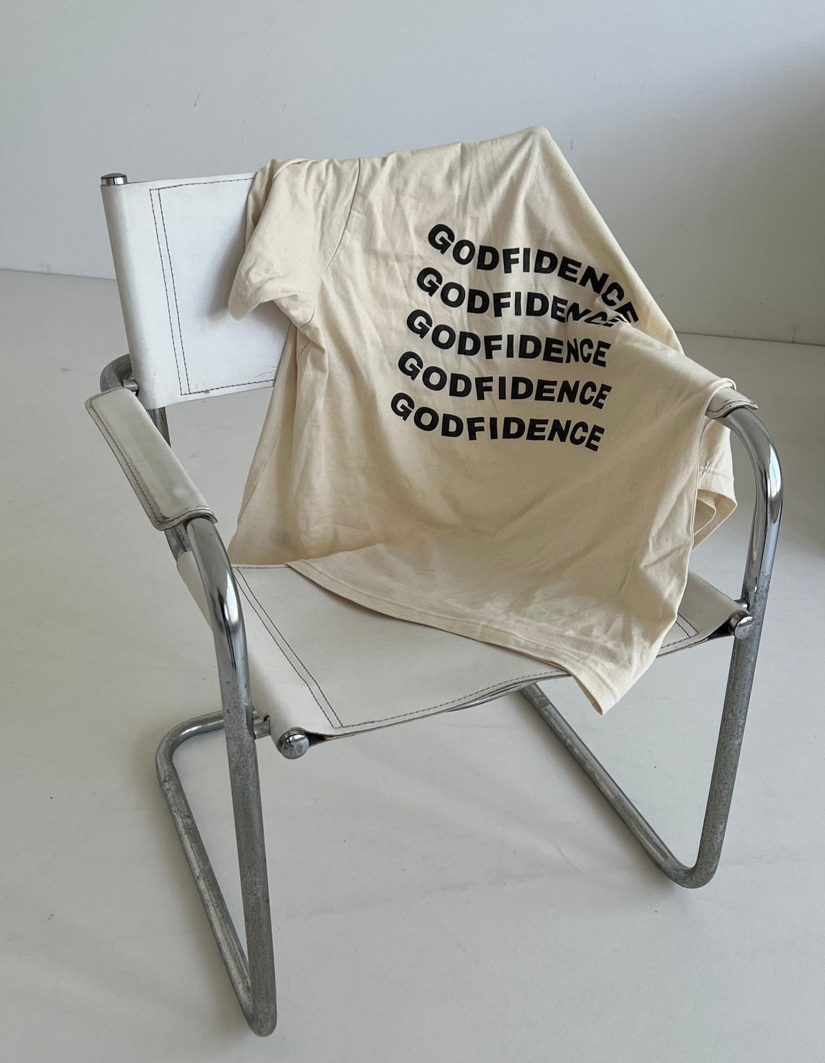 GODFIDENCE WAVE SHIRT BEIGE