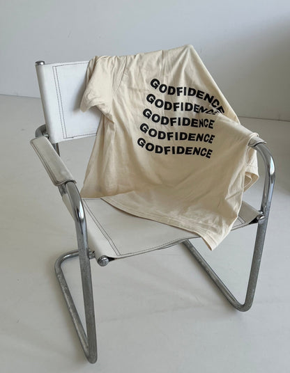 GODFIDENCE WAVE SHIRT BEIGE