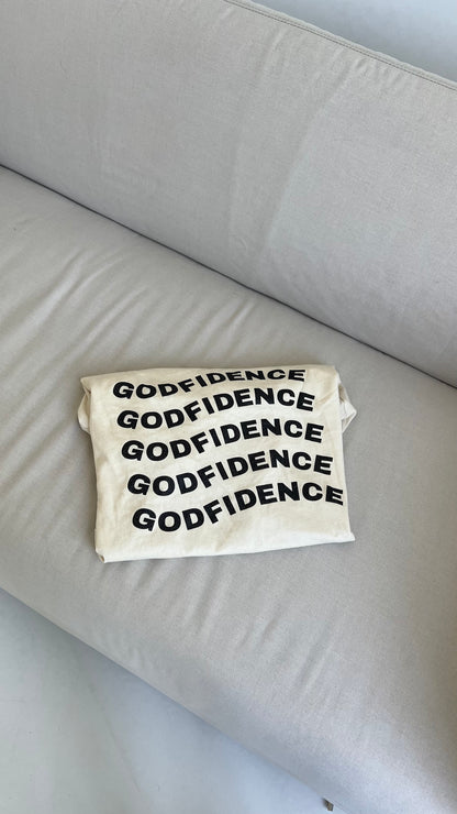 GODFIDENCE WAVE SHIRT BEIGE