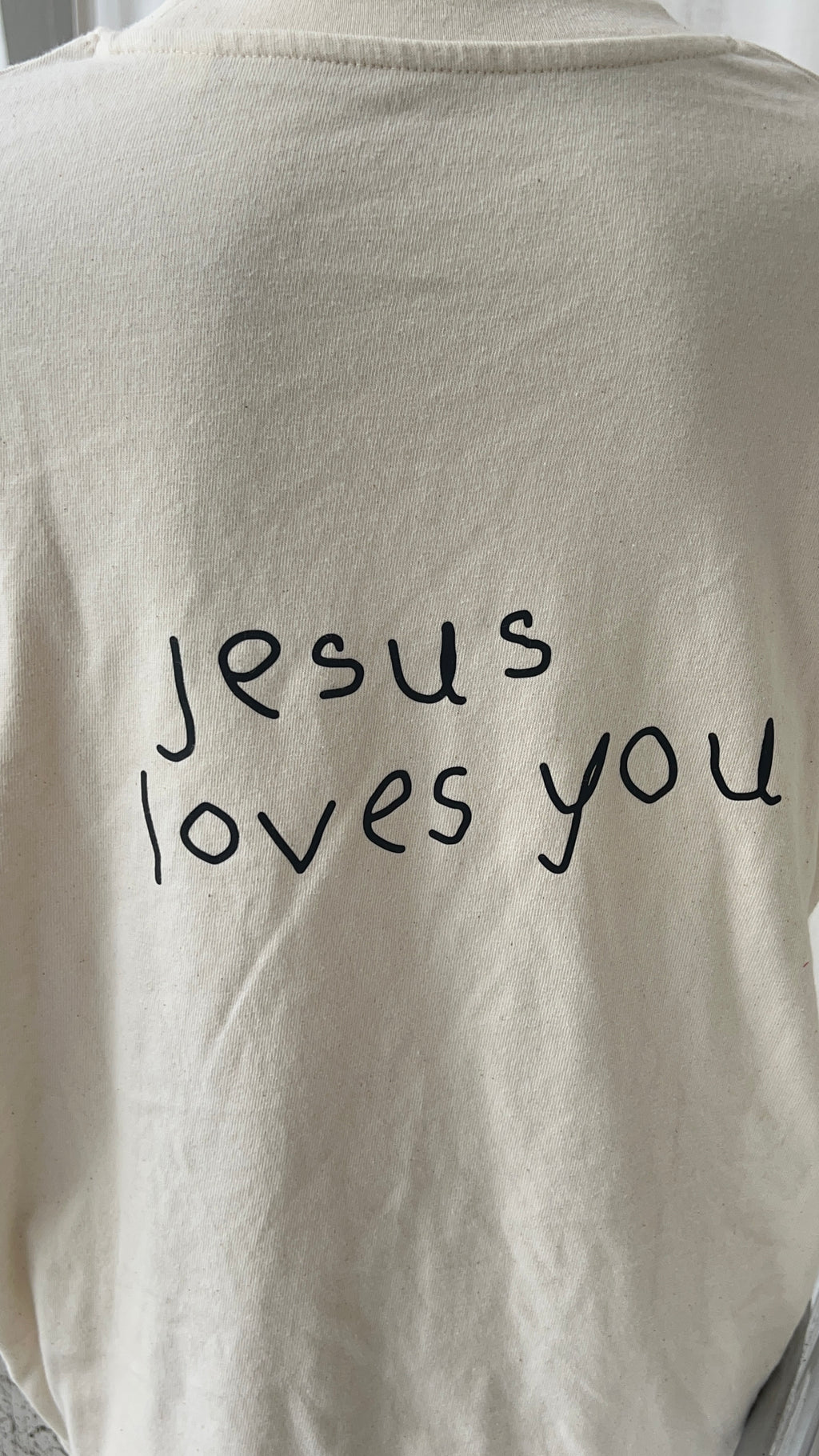 JESUS LOVES YOU HANDSCHRIFT