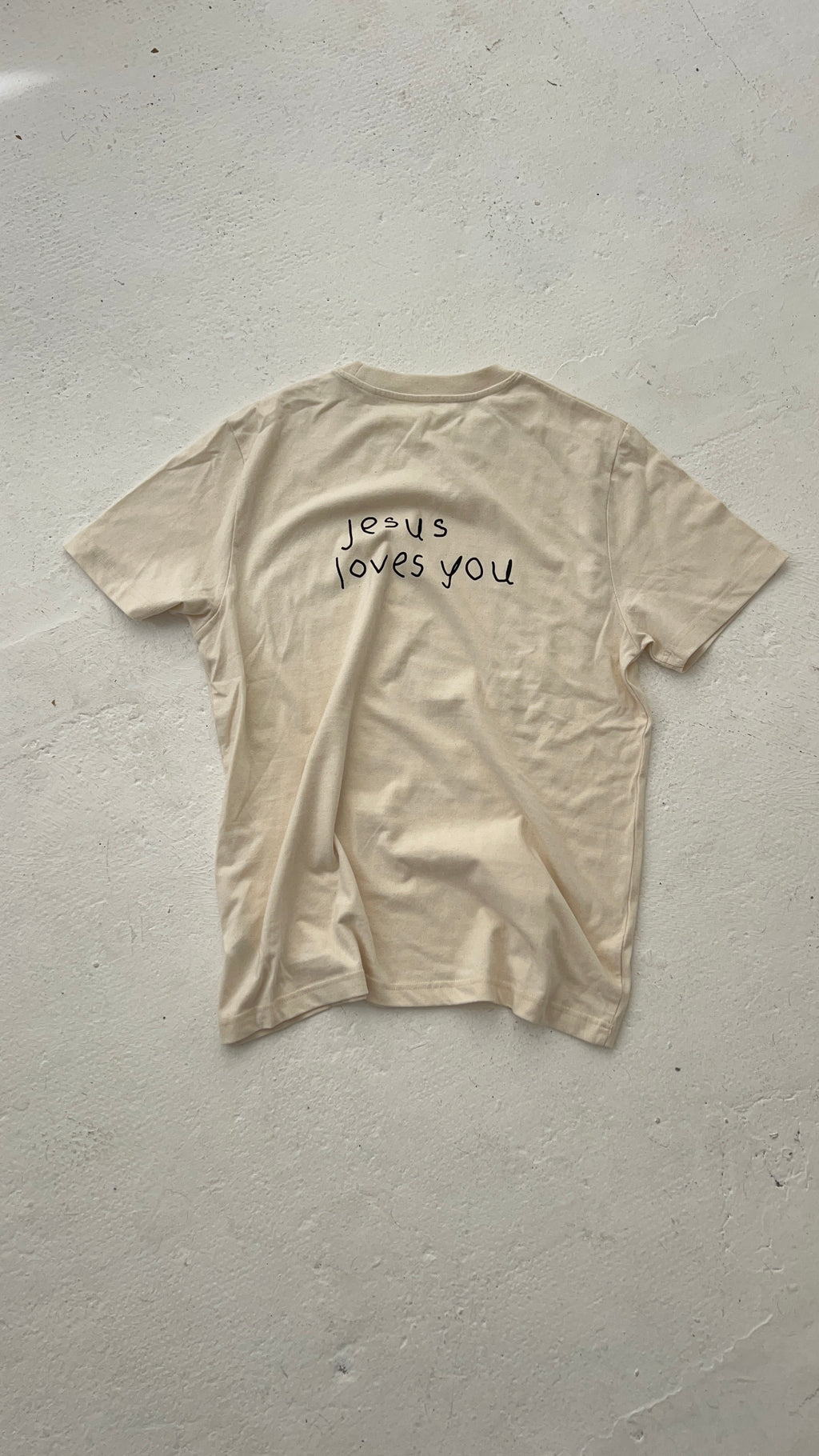 JESUS LOVES YOU HANDSCHRIFT