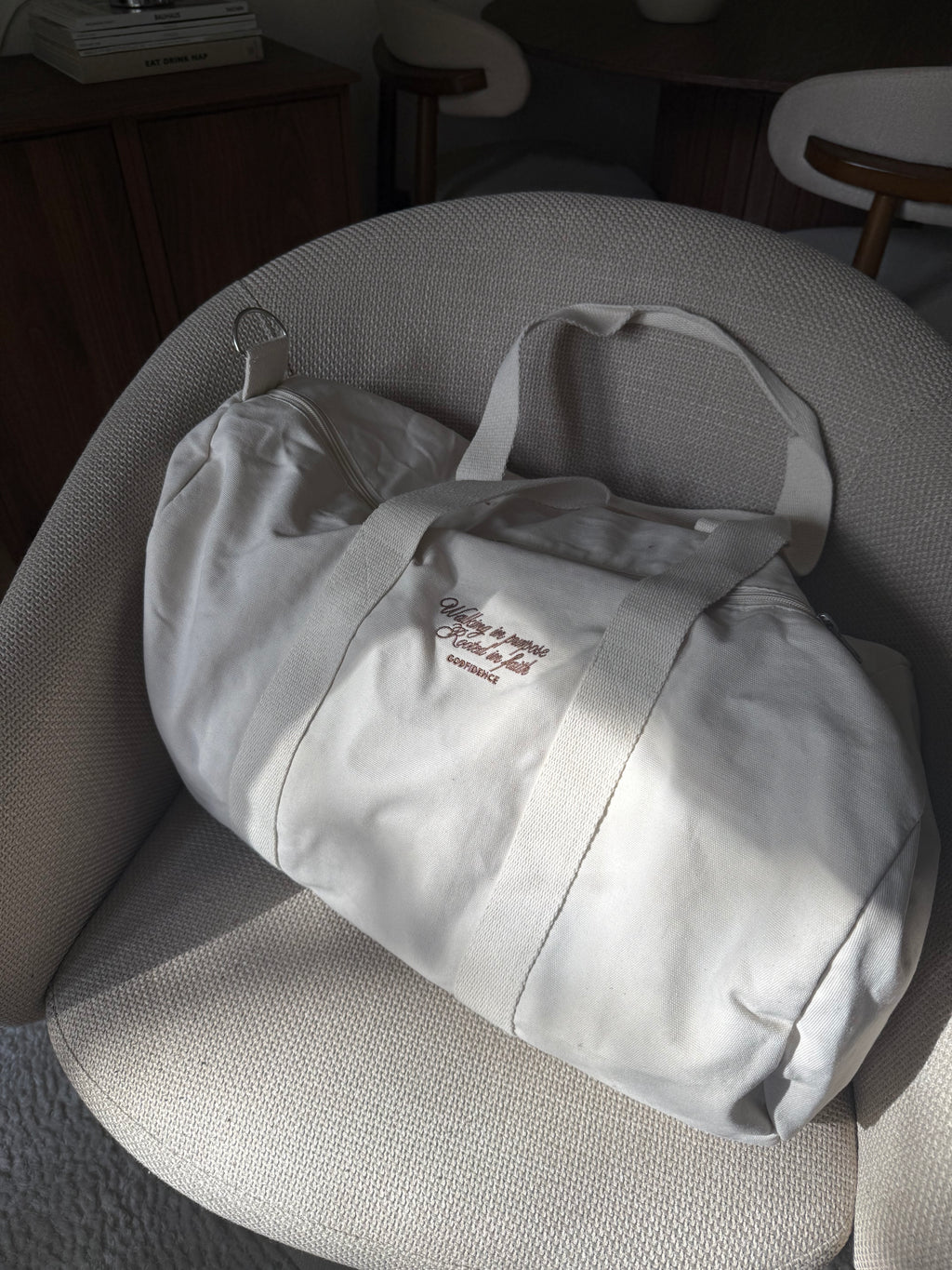 Rooted - Sporttasche beige