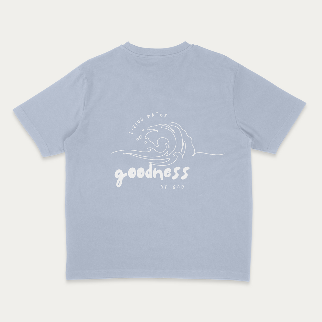 GOODNESS OF GOD BLAU SHIRT