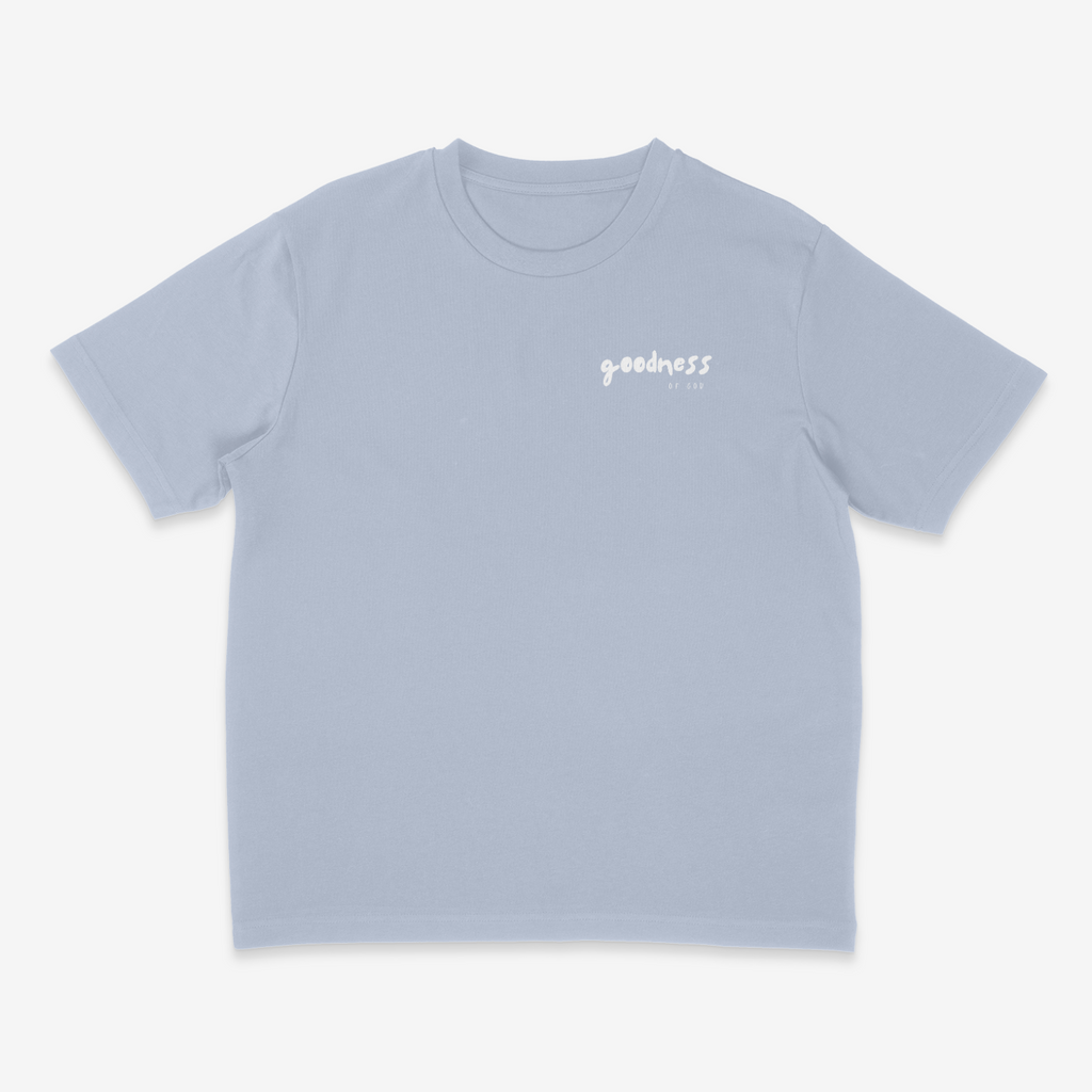 GOODNESS OF GOD BLAU SHIRT