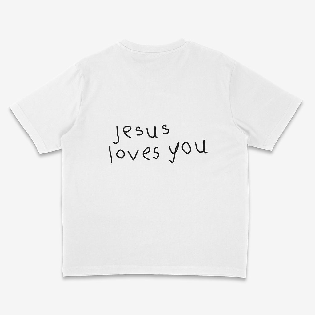 JESUS LOVES YOU WHITE