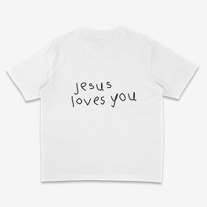 JESUS LOVES YOU WHITE
