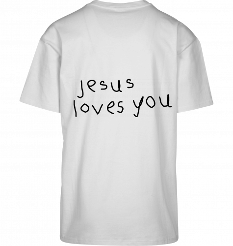 JESUS LOVES YOU WHITE