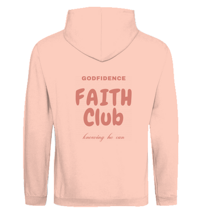 FAITH CLUB HOODIE PEACH