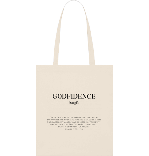 GODFIDENCE IS A GIFT  BAG