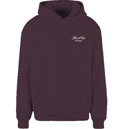 Man of God Purple Hoodie